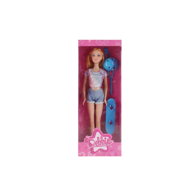 Debbie Muñeca Set Deportista-Azul - Toysmart_001