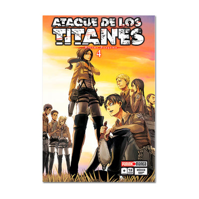 Ataque De Los Titanes No.4 QMAOT004 Panini_001