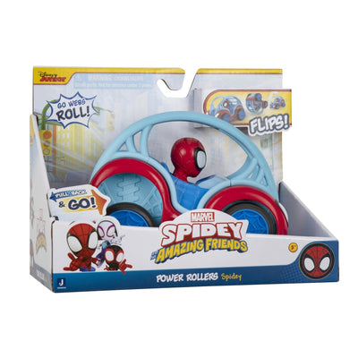 Spidey Vehículo Power Roller Pull Back-Spiderman - Toysmart_001