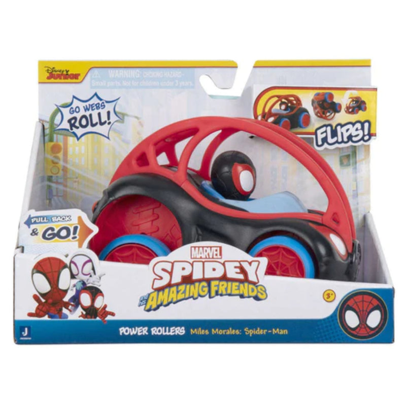 Spidey Vehículo Power Roller Pull Back-Miles Morales - Toysmart_001