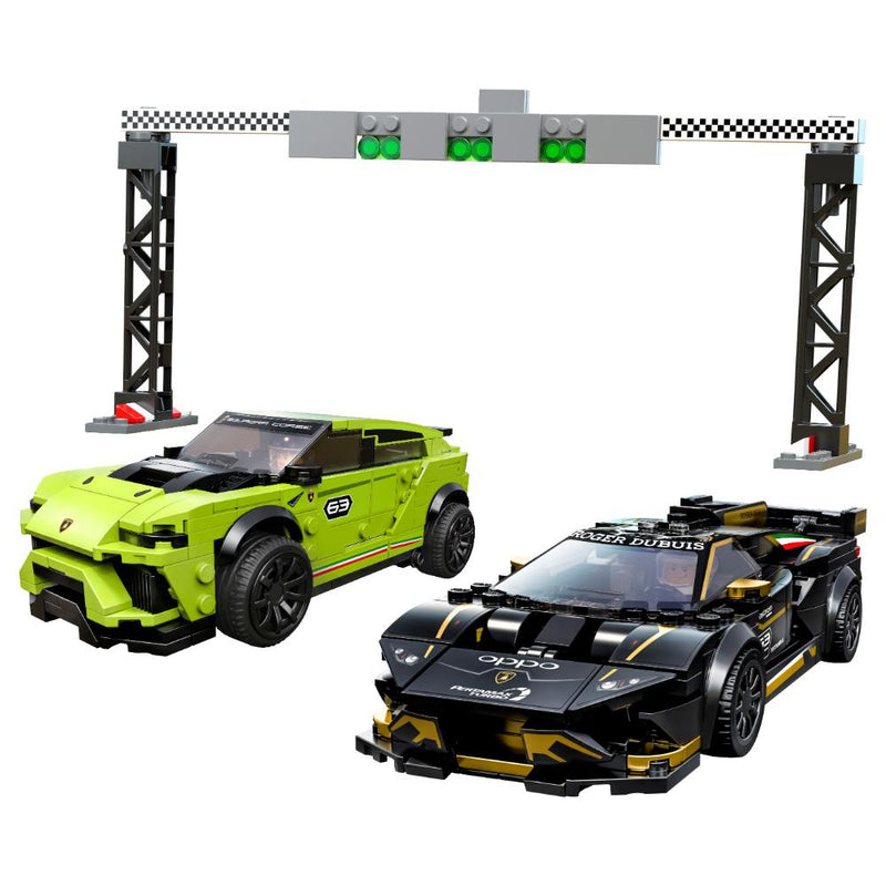Lego Speed Champions Lamborghini Urus Vs Huracan