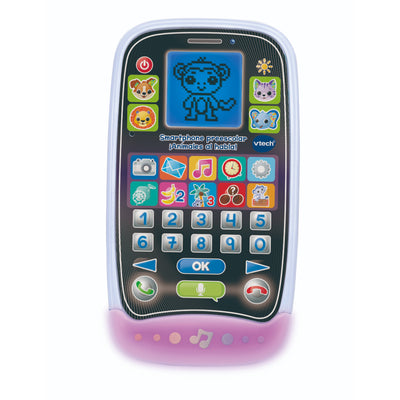 V-Tech Smartphone Preescolar !Animales Al Habla! Rosa - Toysmart