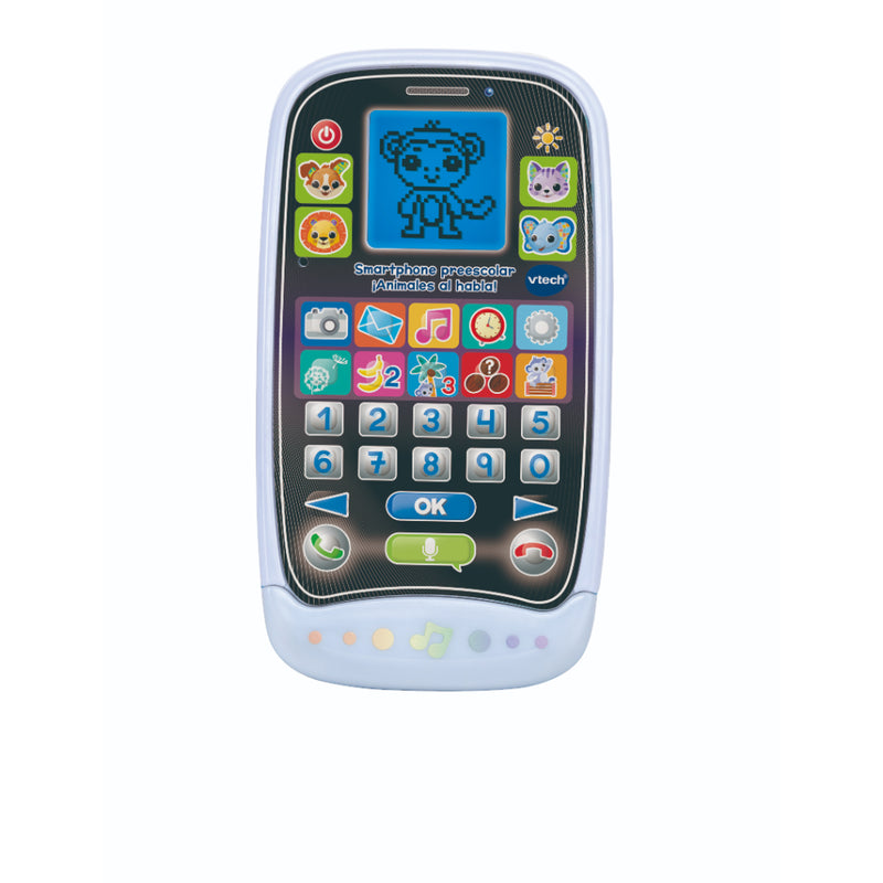 V-Tech Smartphone Preescolar !Animales Al Habla! Azul - Toysmart_002