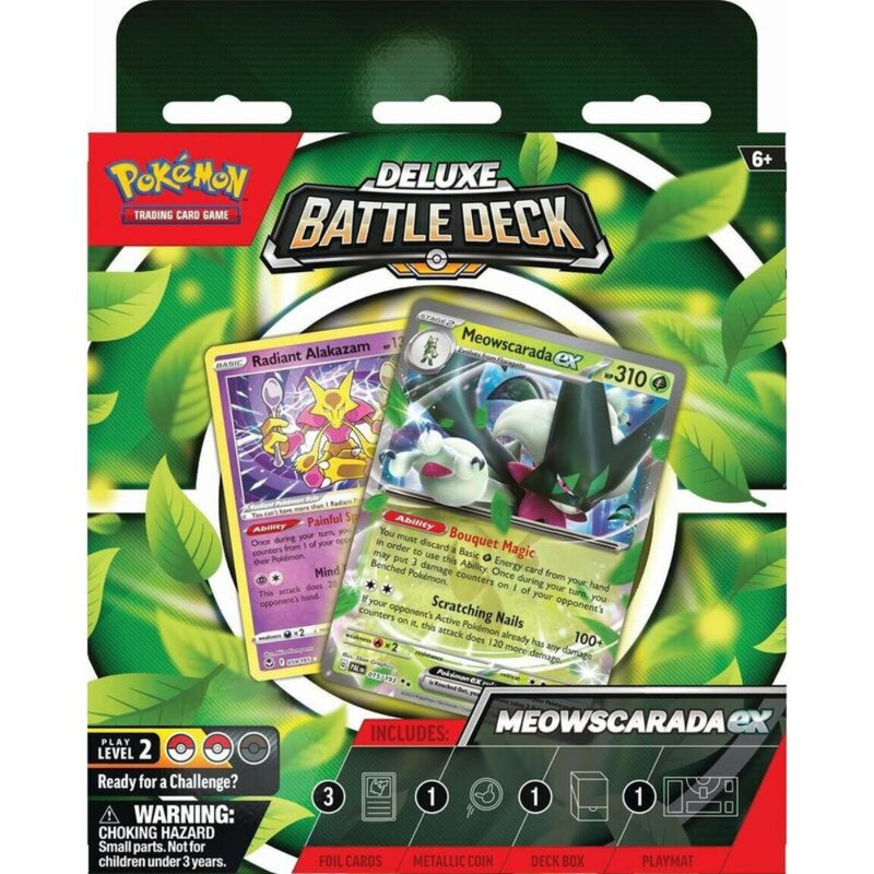 Pokemon Tcg Meowscarada Ex Dlx Bat De Eng - Toysmart