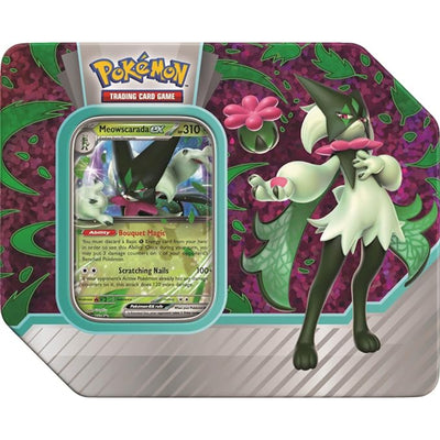 Pokemon Tcg Paldea Partners Tin Eng-Mewscarada - Toysmart_001