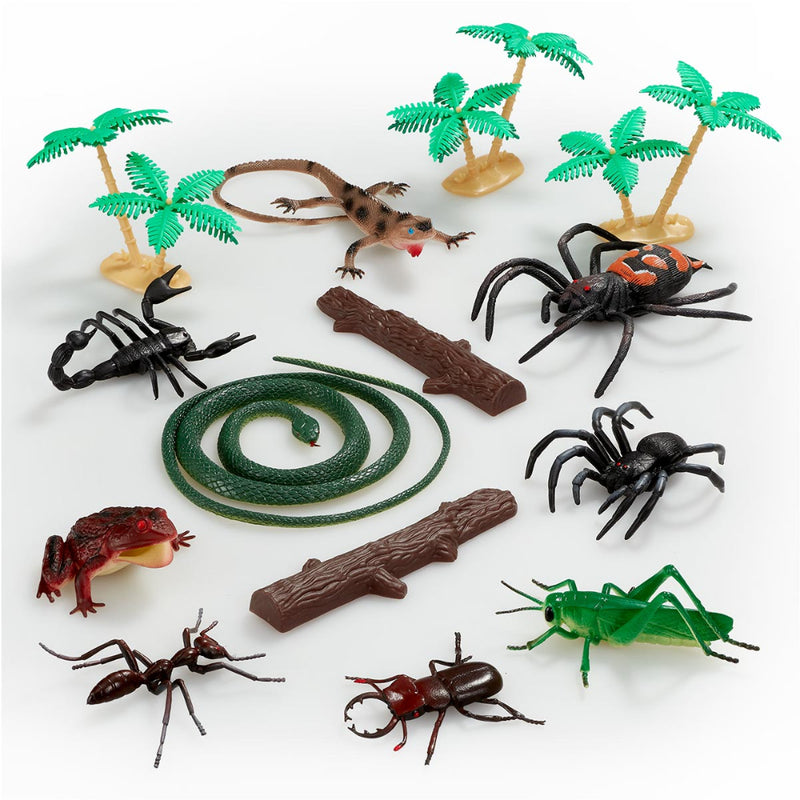 Set Tubo Figura X14 Animales Insectos - Awesome Animals - Toysmart_003