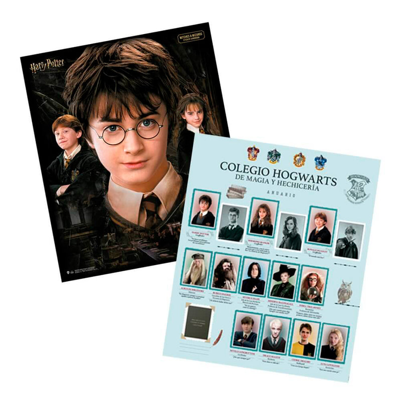 Combo Harry Potter™ Anthology Álbum + Caja De 50 Sobres Panini