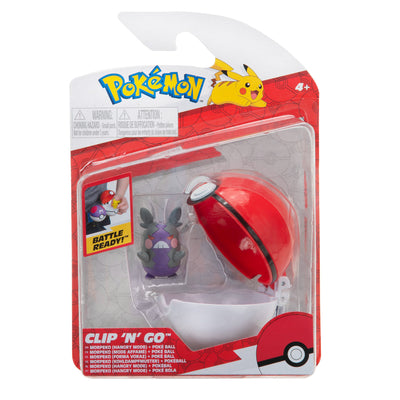 Pokémon Clip 'N' Go Con Figura De Batalla Morpeko - Poké Ball_001