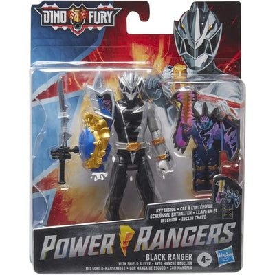 Power Rangers Black Con Escudo Figura 6 In - Toysmart_001