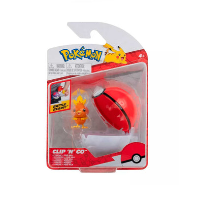 Pokémon Clip N Go C/Figura De Batalla 2" Torchic - Toysmart_001