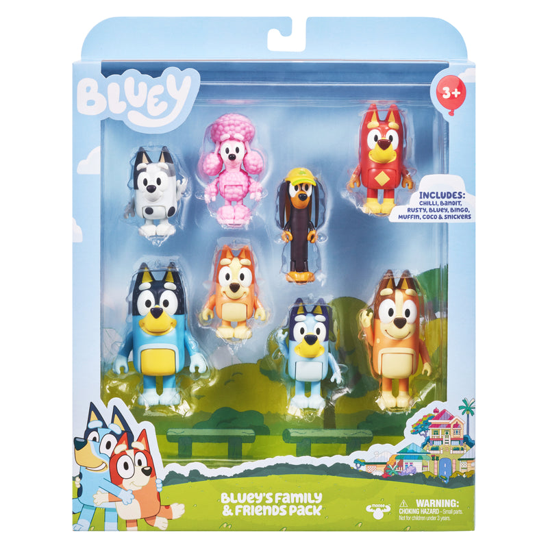 Bluey Set Figura X 8 Unidades_001