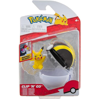 Pokémon Clip N Go C/Figura De Batalla 2" Pikachu - Toysmart_001