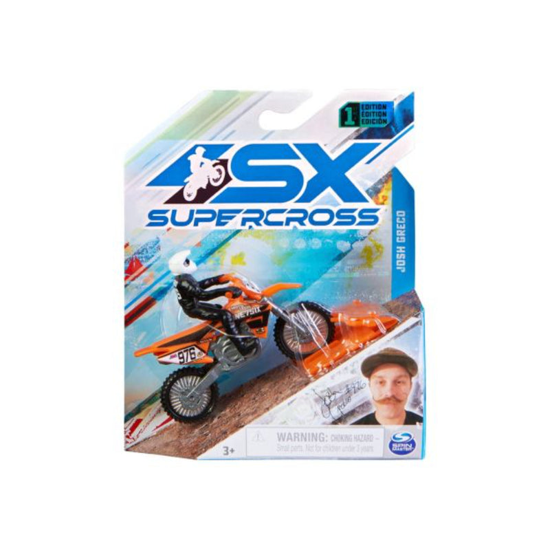 Supercross Motocicleta Die Cast 1:24 Josh Greco - Toysmart