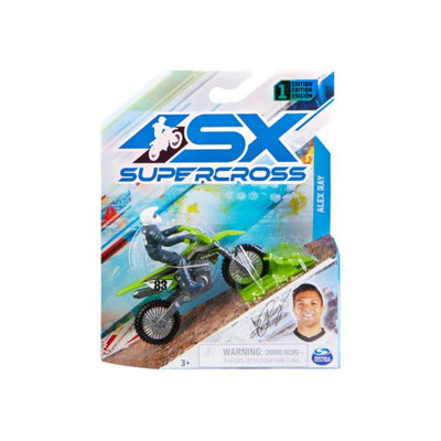 Supercross Motocicleta Die Cast 1:24 Alex Ray - Toysmart