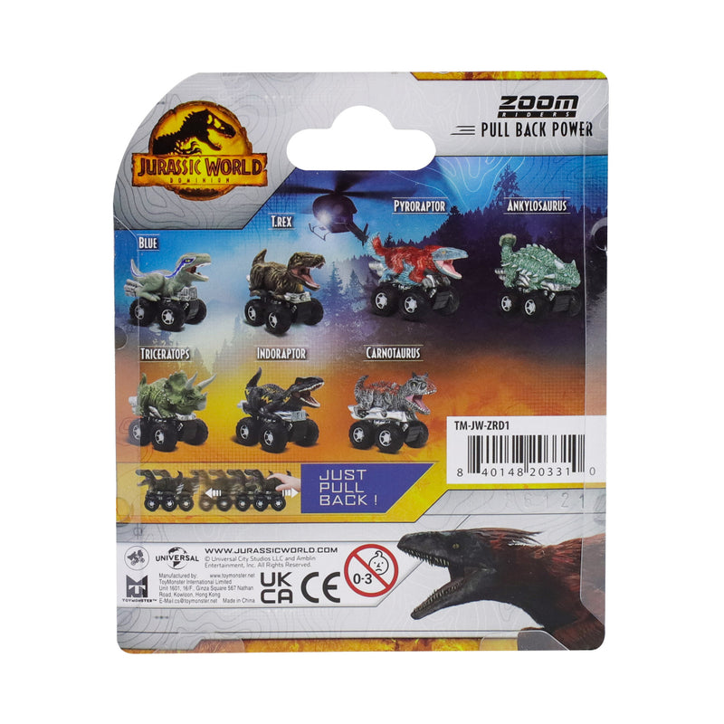 Jurassic Zoom Riders Dominion Dino Veh. X 1 Triceraptor_003