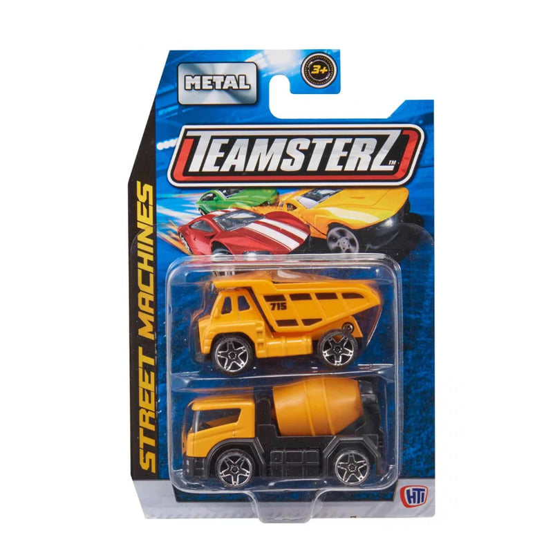 Tz S/M Die Cast Vehículo X 2 Camion De Basura Y Mezcladora - Toysmart