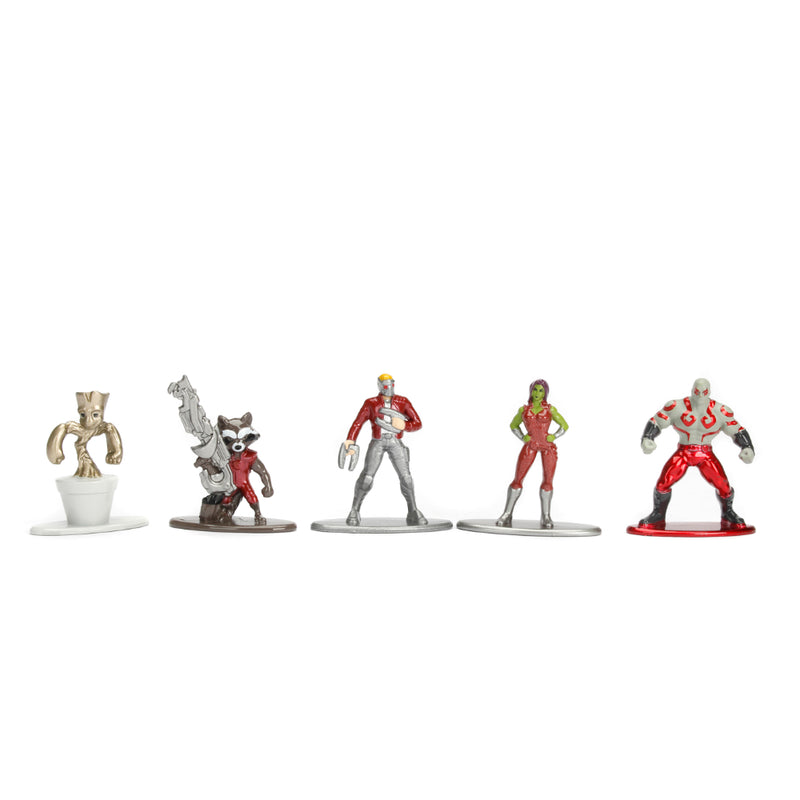 Nano Metal Marvel Figuras X 5 1.65" Guardianes De La Galaxia - Toysmart_002