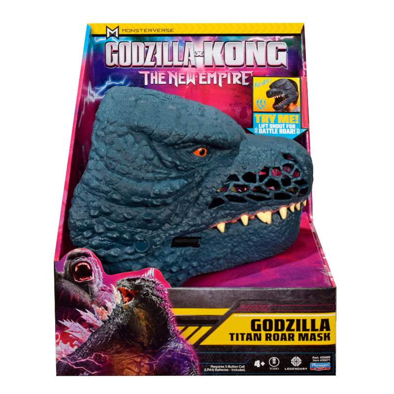 Godzilla X Kong El Nuevo Imperio Juego De Rol Máscara - Toysmart_004
