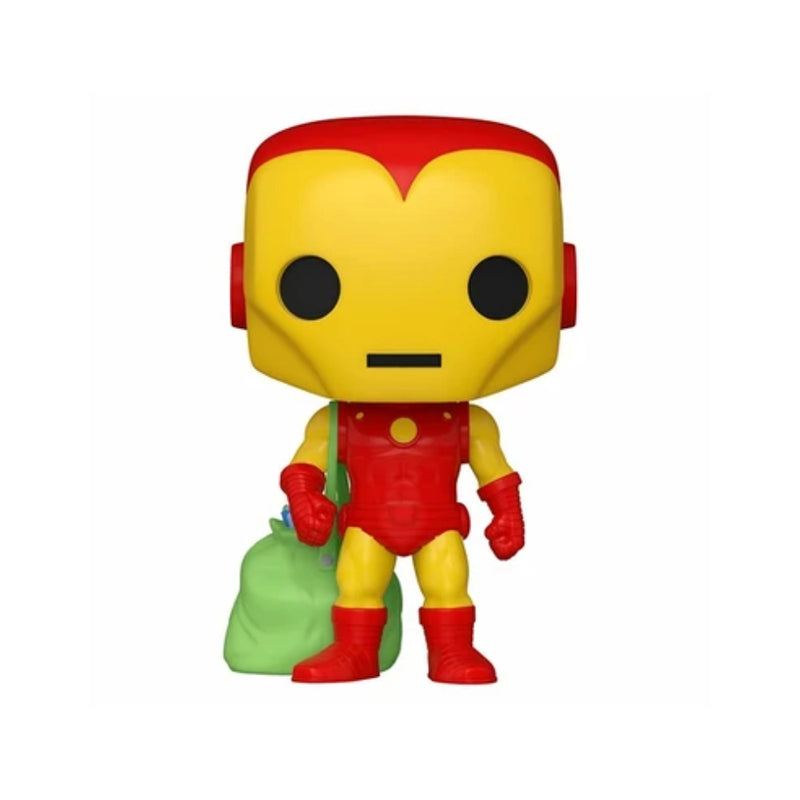 Pop Marvel: Holiday- Iron Man W/Bag - Toysmart_002