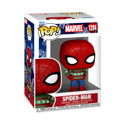 Pop Marvel: Holiday- Spider-Man(Swtr) - Toysmart_001
