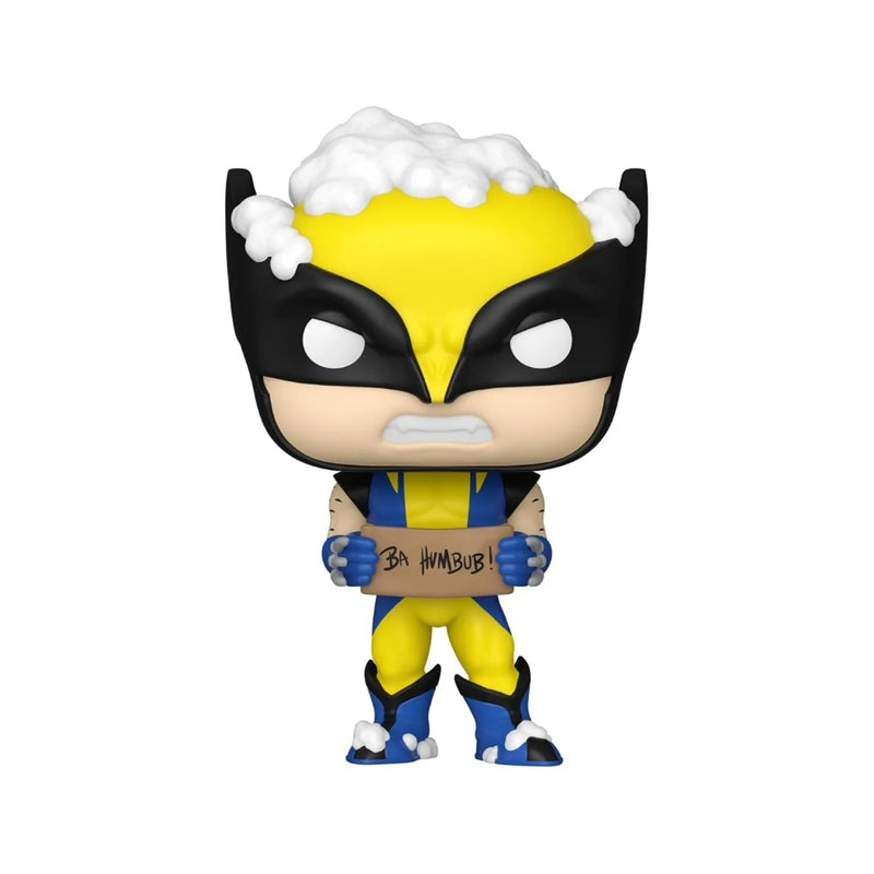 Pop Marvel: Holiday- Wolverine W/ Sign - Toysmart_002