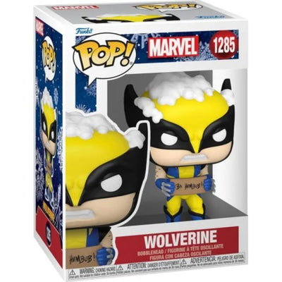 Pop Marvel: Holiday- Wolverine W/ Sign - Toysmart_001