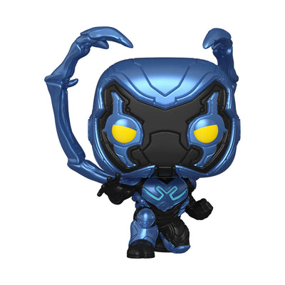 Pop Movies:  Blue Beetle - Crouching Clasico Fig. Vinil - Toysmart_002