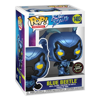 Pop Movies:  Blue Beetle - Crouching Chase Fig. Vinil - Toysmart_001