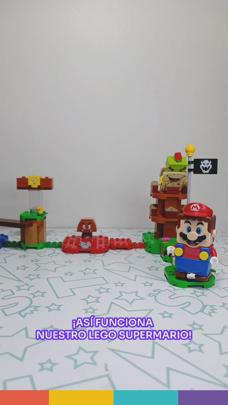 LEGO® Super Mario™: Recorrido Inicial: Aventuras con Mario