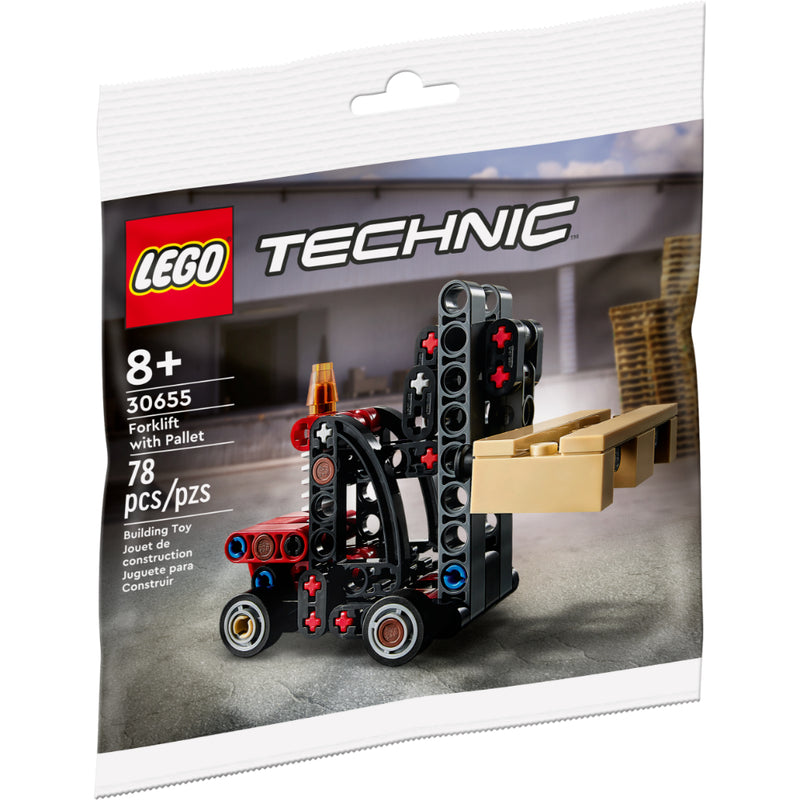 LEGO® Technic: Carretilla Elevadora con Palé(30655)