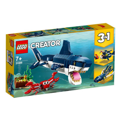 LEGO Sets 3 en 1 Creator Criaturas del Fondo Marino