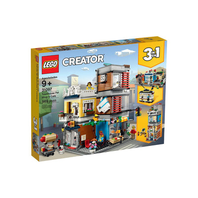 LEGO® Creator 3en1 Tienda de Mascotas y Cafetería (31097)