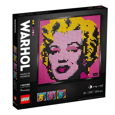Lego Art: Andy Warhol’S Marilyn Monroe