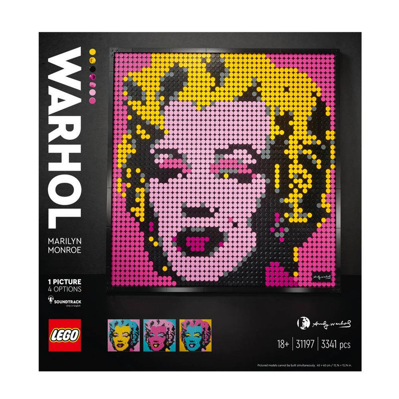 Lego Art: Andy Warhol’S Marilyn Monroe
