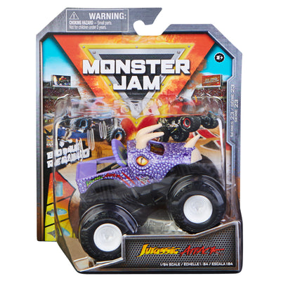 Monster Jam X 1 Escala 1:64 Jurassic Attack Neon_002
