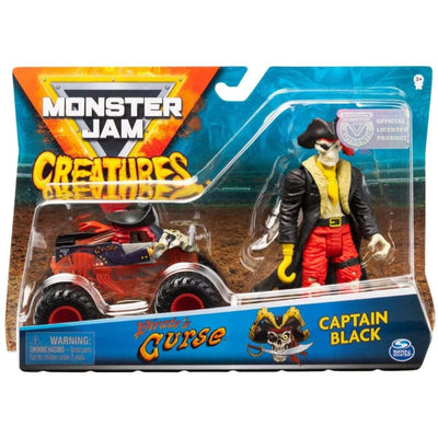 Monster Jam Pirates Curse Y Captain Black