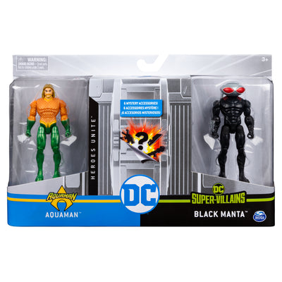 Dc-Aquaman Vs Manta Negra
