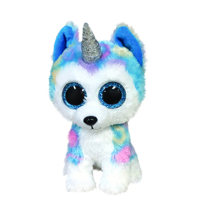 Ty Beanie Boos Helena Perro Husky Unicornio Regular