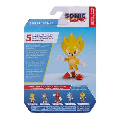 Sonic The Hedgehog Figura Articulada - Super Sonic