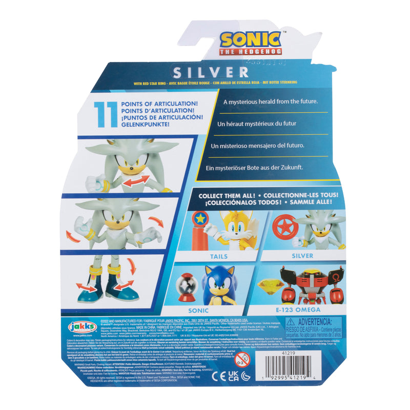 Sonic The Hedgehog 2 Figura Articulada - Sonic Silver