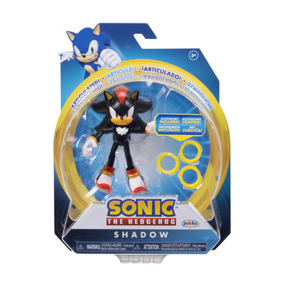  Sonic The Hedgehog Figura de acción de juguete – Figura  Knuckles con Sonic, Knuckles, Amy Rose y Shadow Figuras de acción de 4  pulgadas - Sonic The Hedgehog Toys : Juguetes y Juegos