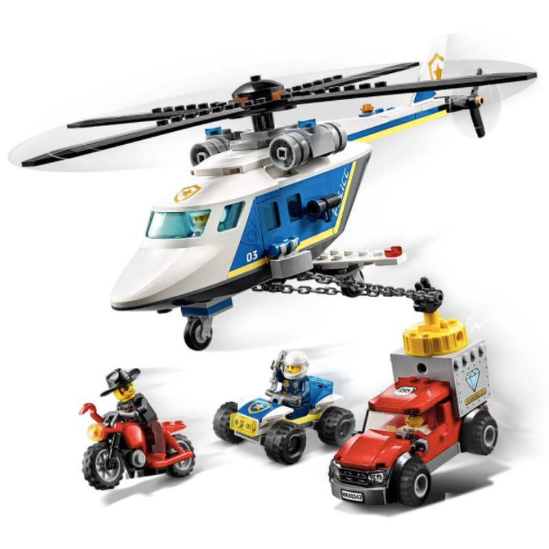 LEGO® City Policía Persecución en Helicóptero (60243)