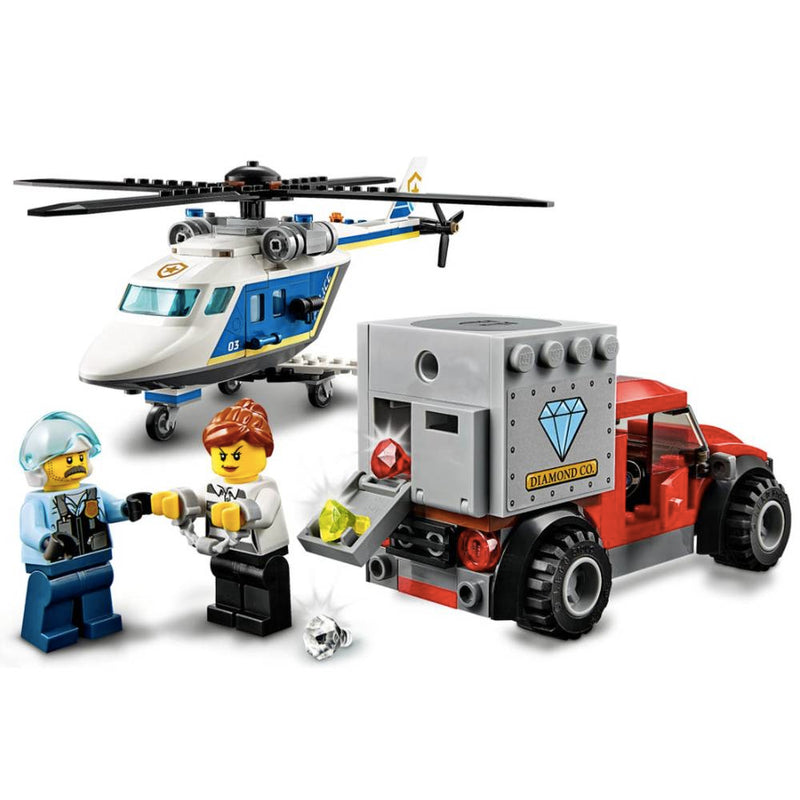LEGO® City Policía Persecución en Helicóptero (60243)