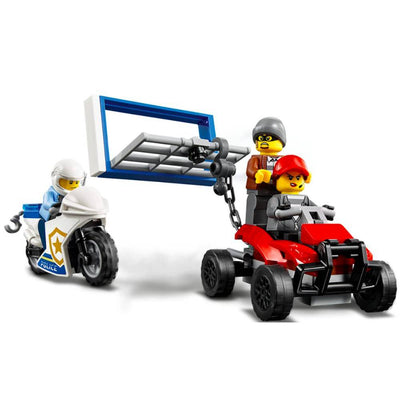 LEGO City Policía: Camión De Transporte Del Helicoptero