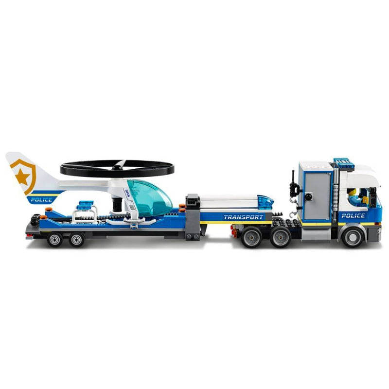 LEGO City Policía: Camión De Transporte Del Helicoptero