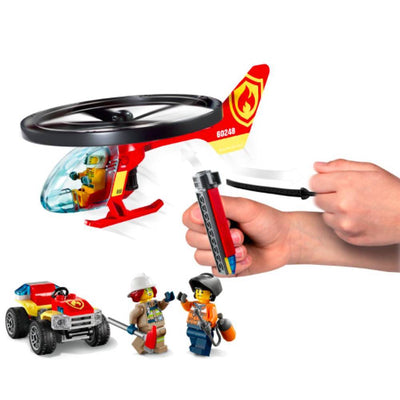 LEGO City Actuación Del Helicóptero De Bomberos