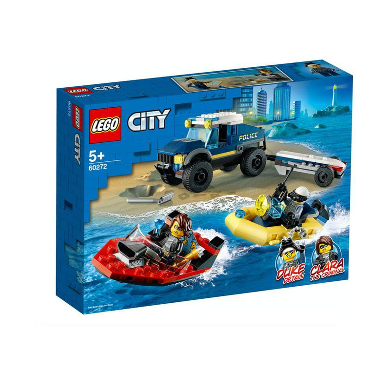 Lego® City: Policía De Élite: Transporte De La Lancha