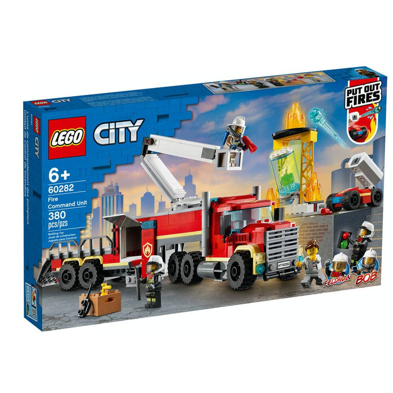 LEGO® City Unidad de Control de Incendios (60282)
