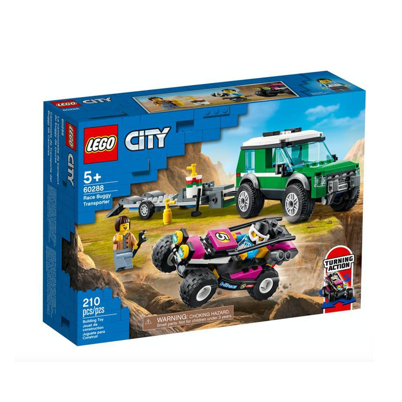 Lego® City: Furgoneta De Transporte Del Buggy De Carreras