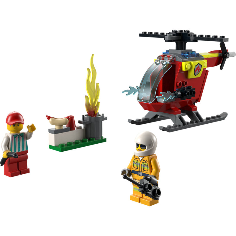 LEGO® City Helicóptero de Bomberos (60318)